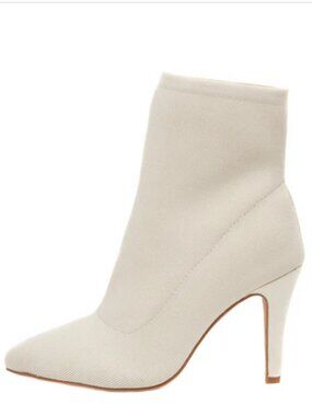 Cushionaire Gipsee Knit Dress Bootie - Bone